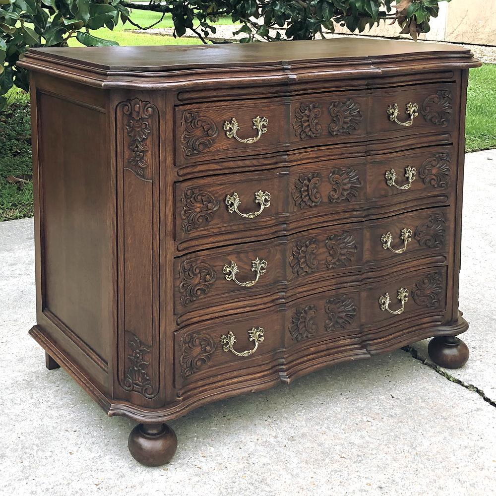 Hand-Crafted Antique French Louis XIV Commode or Chest of Drawers For Sale