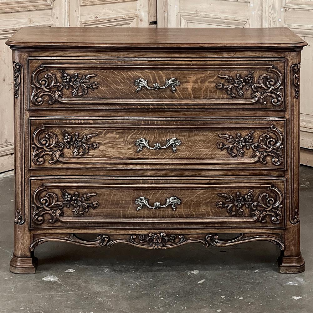 Hand-Crafted Antique French Louis XIV Commode ~ Chest of Drawers For Sale