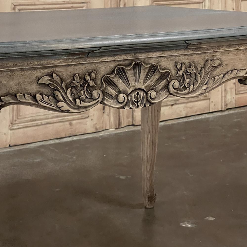 Antique French Louis XIV Draw Leaf Dining Table For Sale 7
