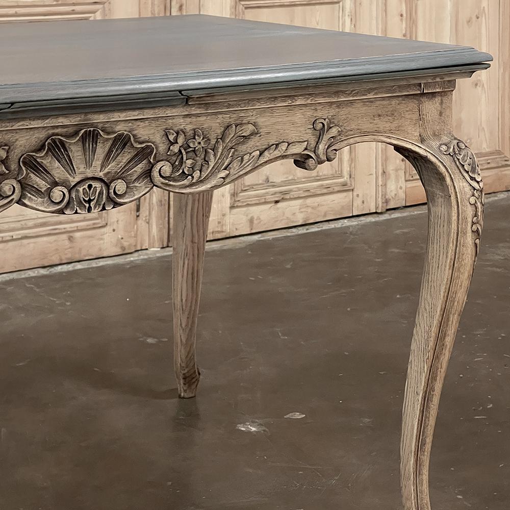 Antique French Louis XIV Draw Leaf Dining Table For Sale 8