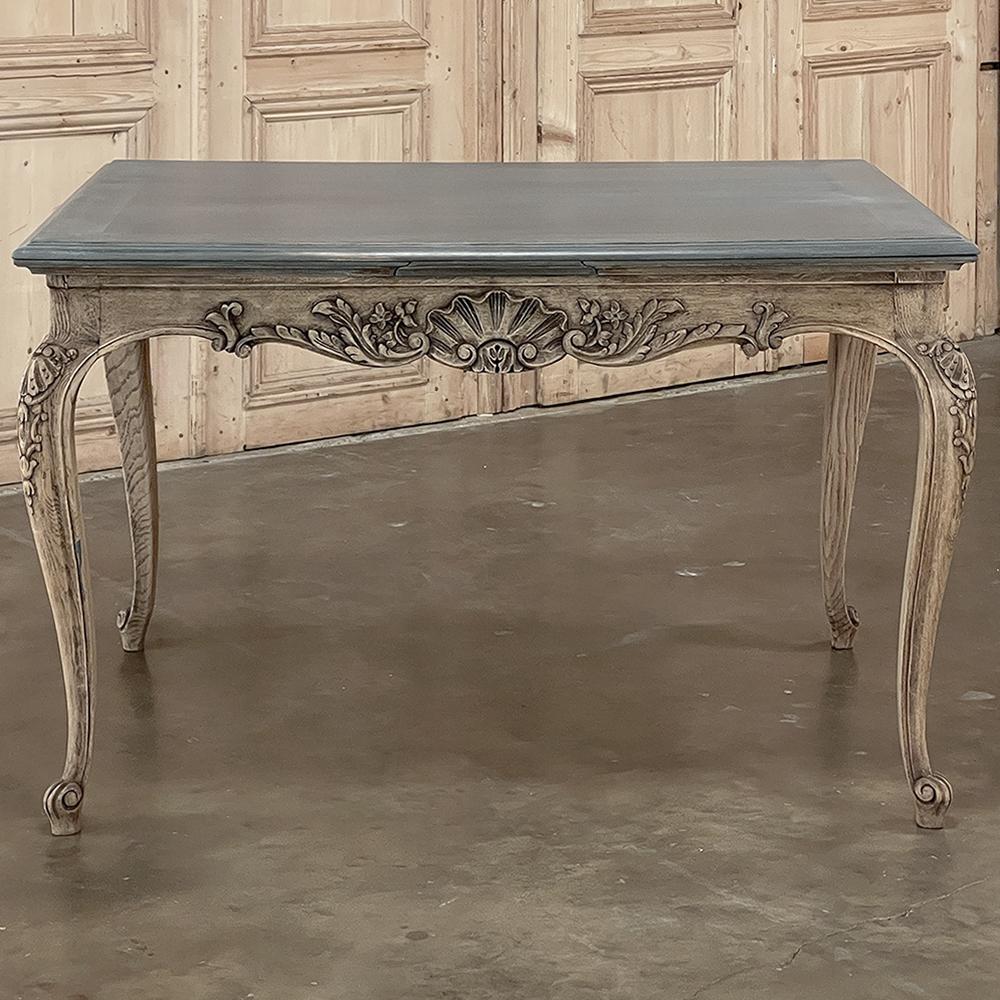 Antique French Louis XIV Draw Leaf Dining Table For Sale 2