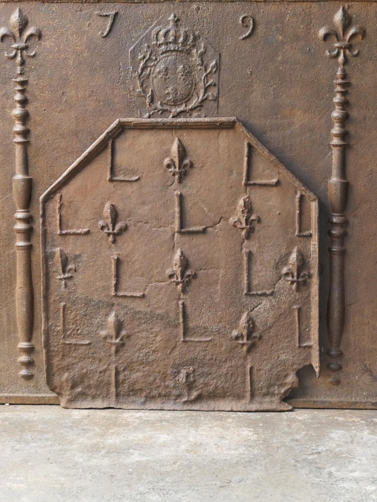 Plaque Fermeture Cheminée Ancienne