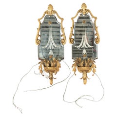 Apliques y candelabros de metal