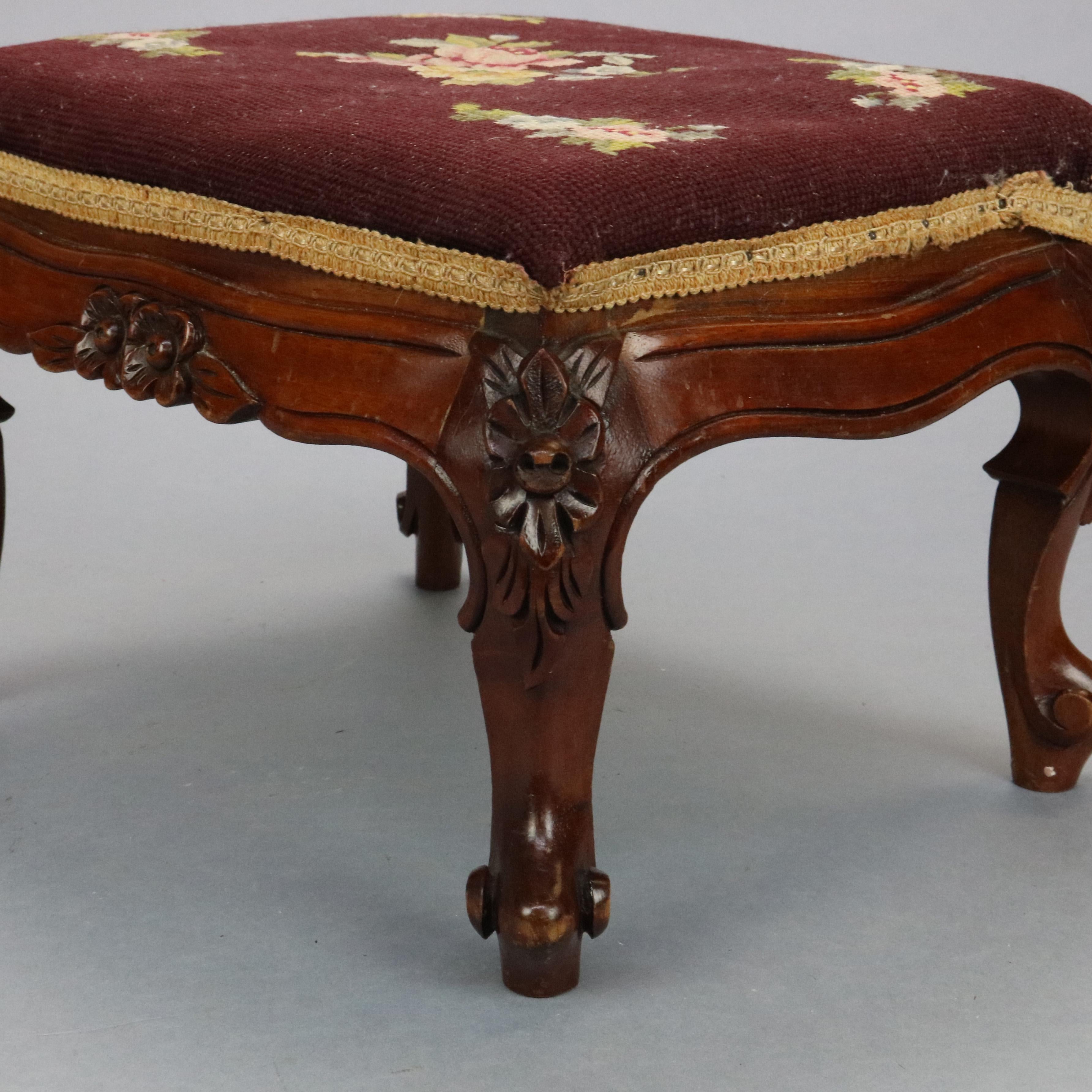needlepoint stool