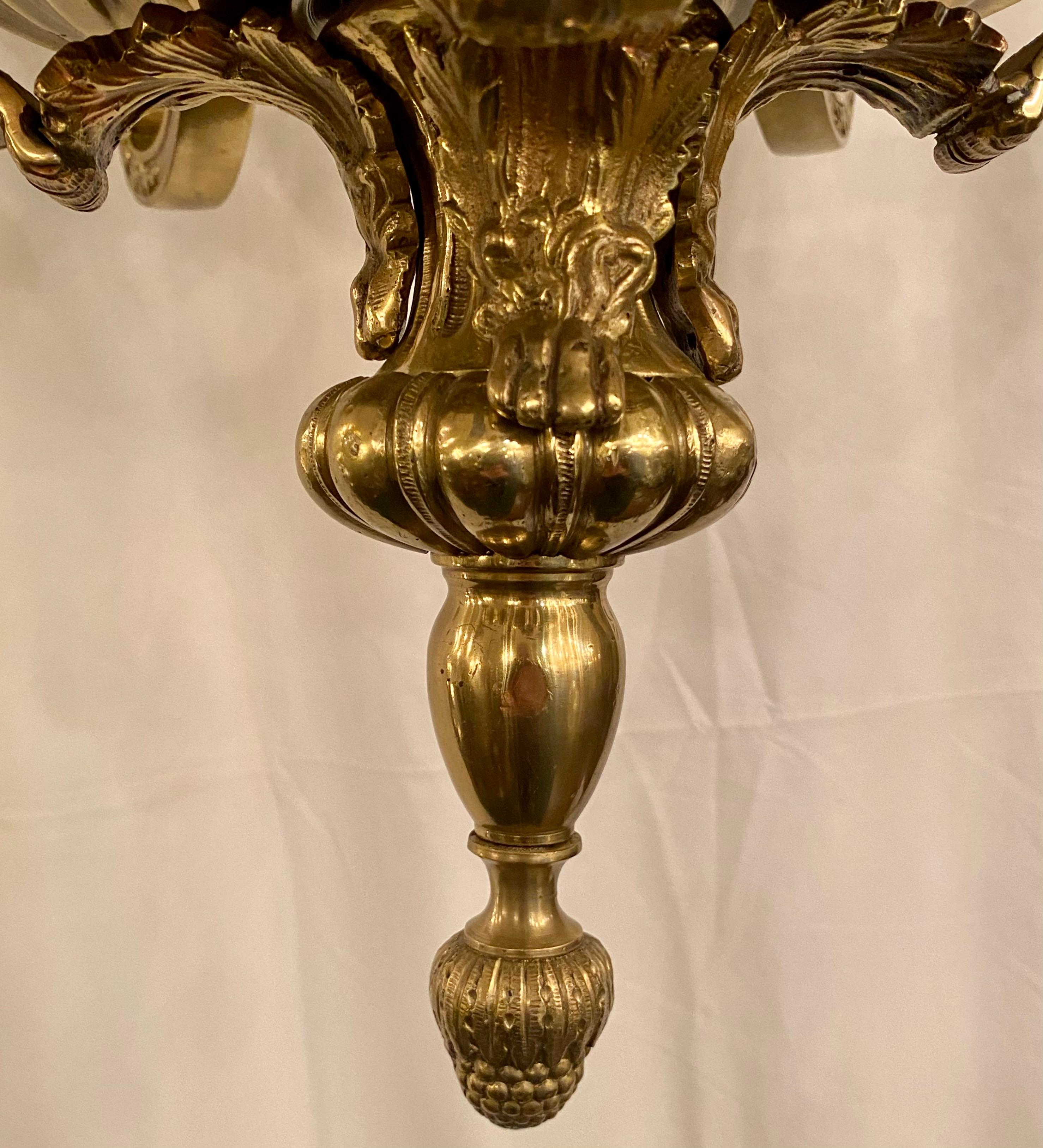 Antique French Louis XIV Style Gold Bronze 