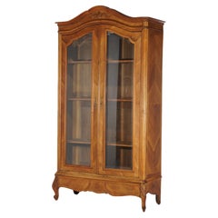 Antique French Louis XIV Style Kingwood Two-Door Curio Wardrobe C1900