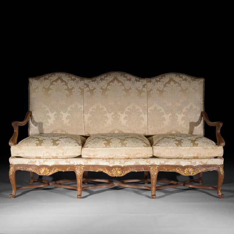 Antique French Louis XIV Style Sofa or Settee, 19th century For Sale at