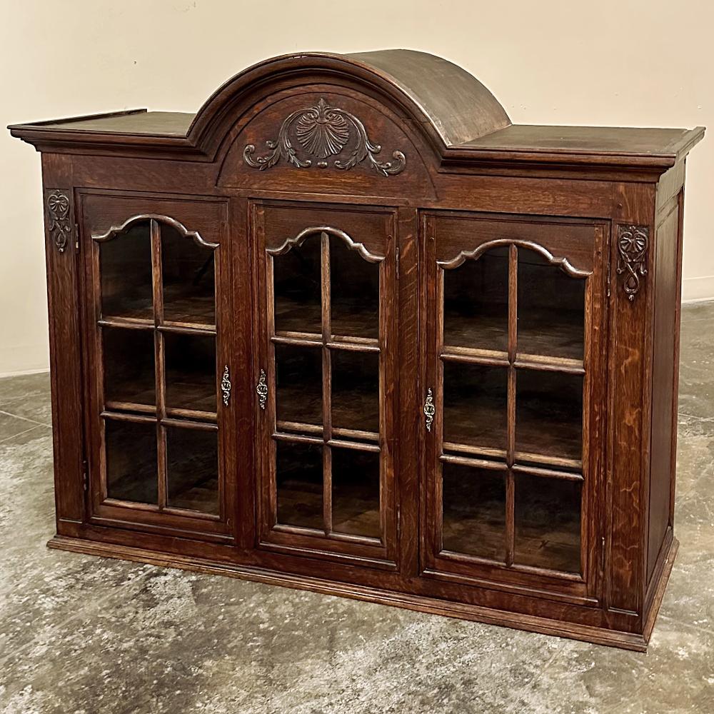 Antique French Louis XIV Wall Cabinet ~ Vitrina en venta 6