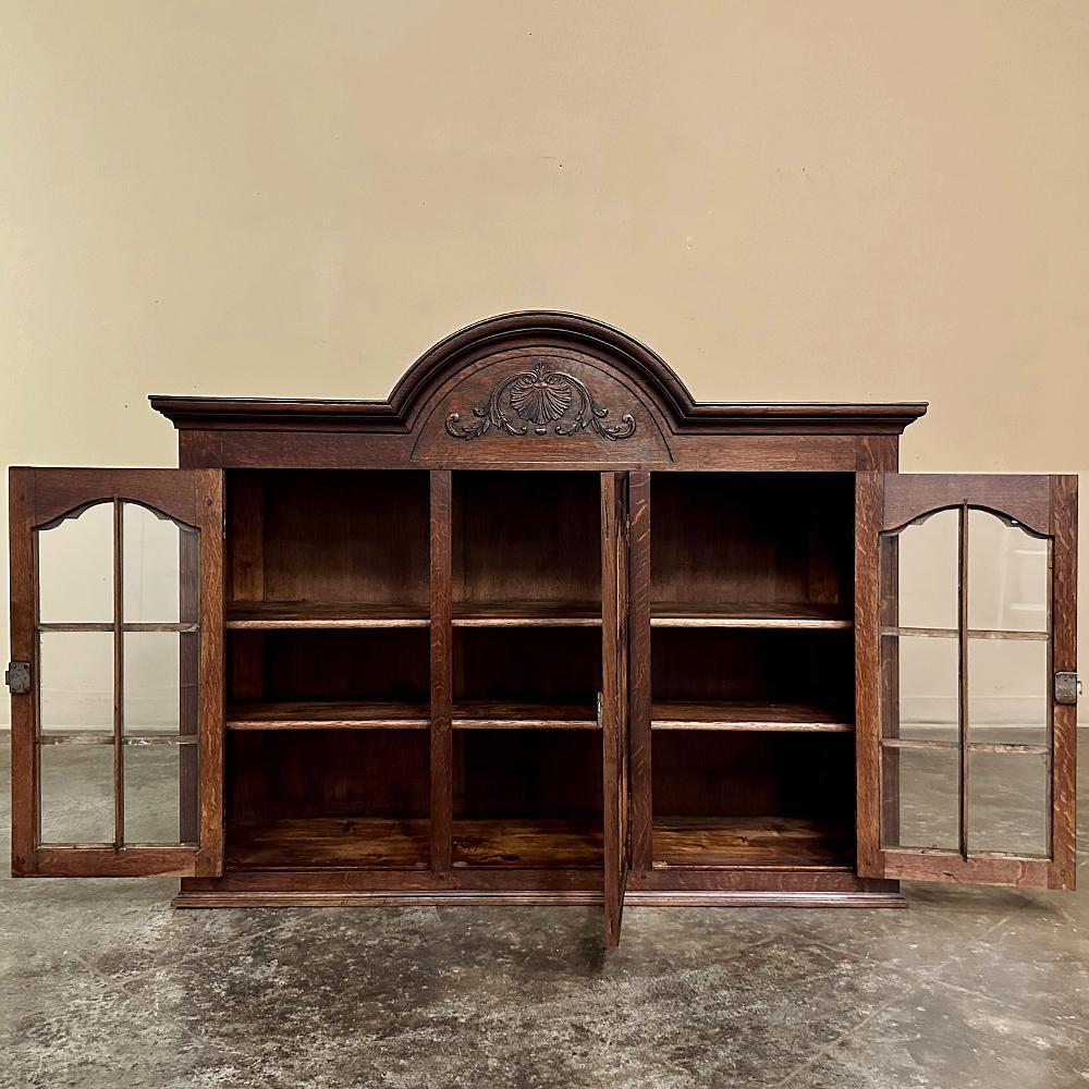 Antique French Louis XIV Wall Cabinet ~ Vitrina en venta 9