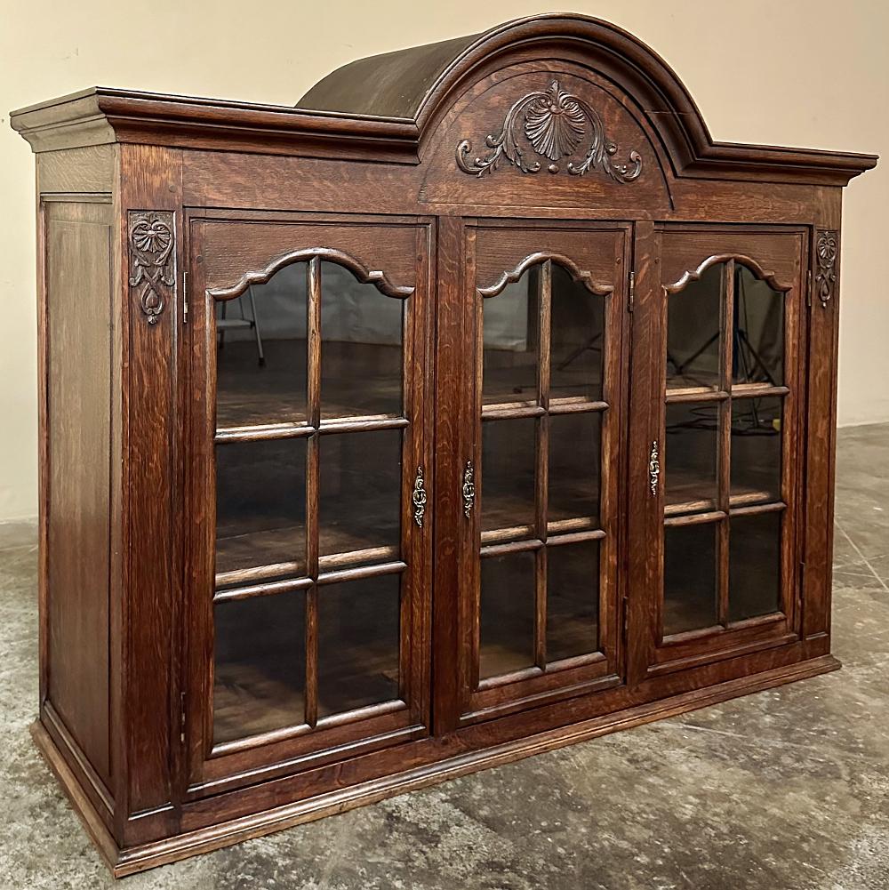 Antique French Louis XIV Wall Cabinet ~ Vitrina Francés en venta