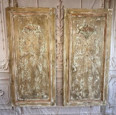 Antique French Louis XV Boiserie Panels, Hand-Carved, Circa 1850