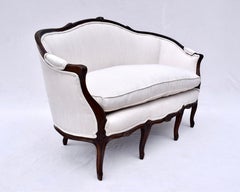 Antikes französisches Canape-Sofa im Louis-XV-Stil, Canape