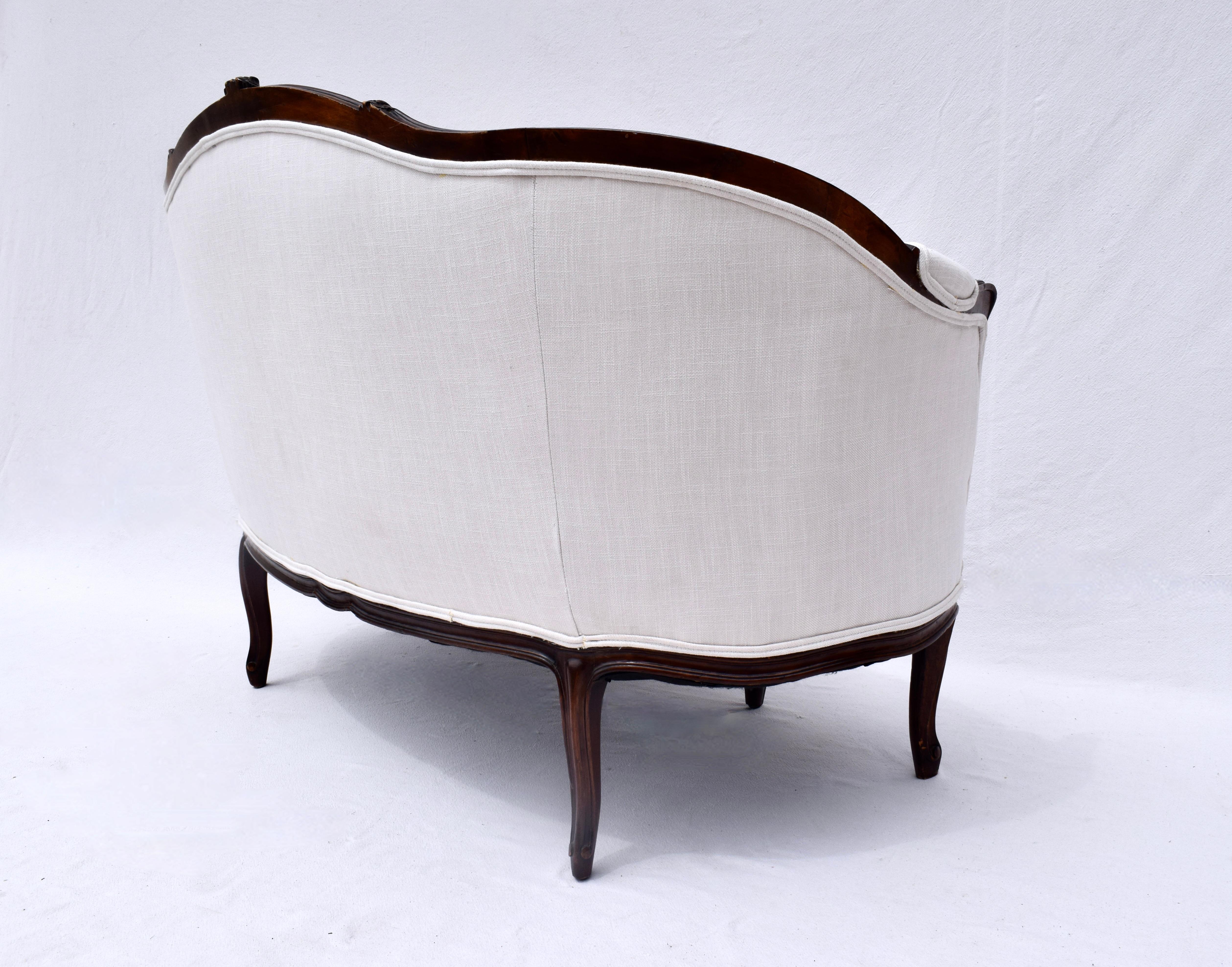 Antique French Louis XV Canape Settee Divano in vendita 1