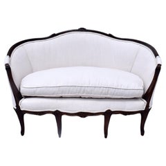Antique French Louis XV Canape Settee Sofa