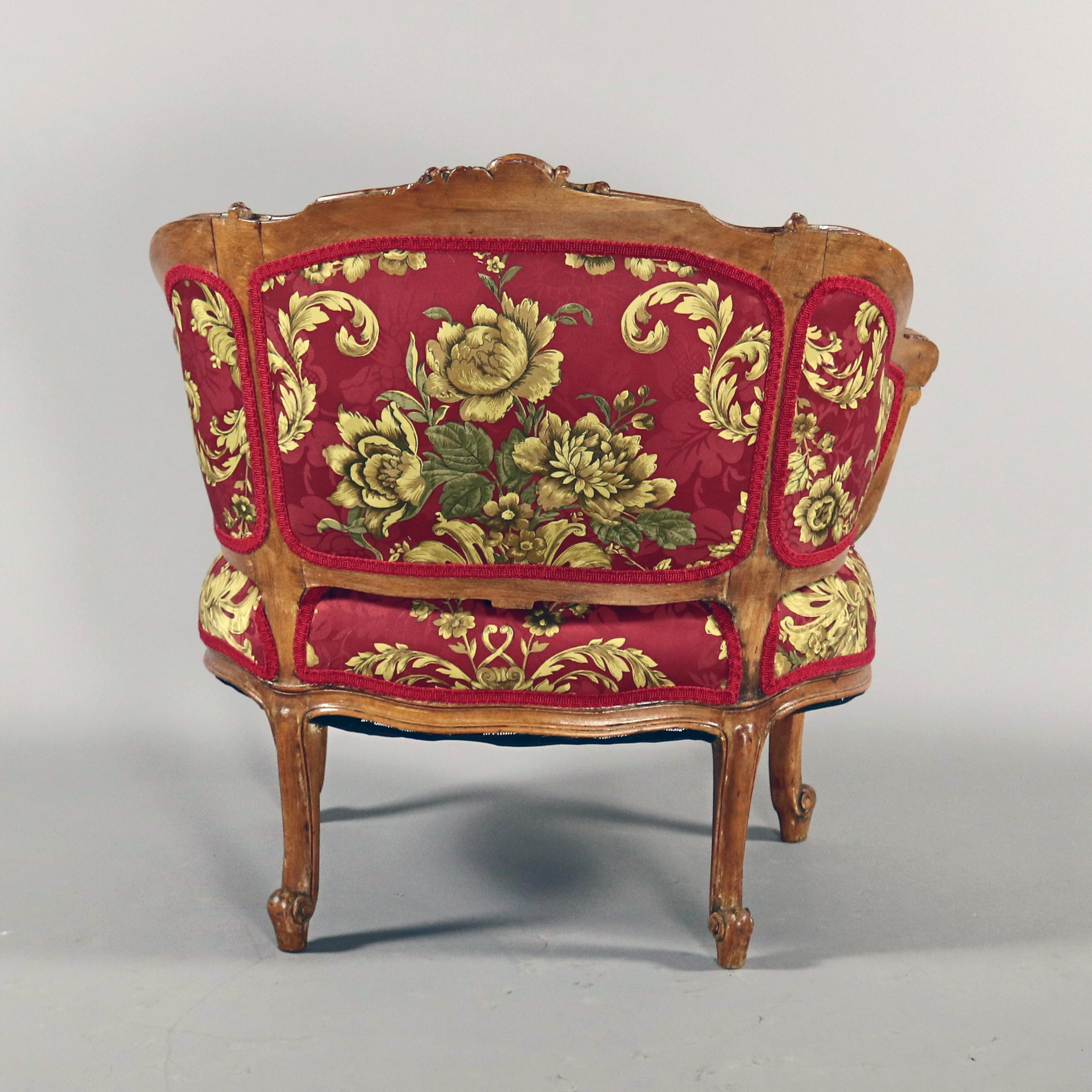 antique french bergere chair