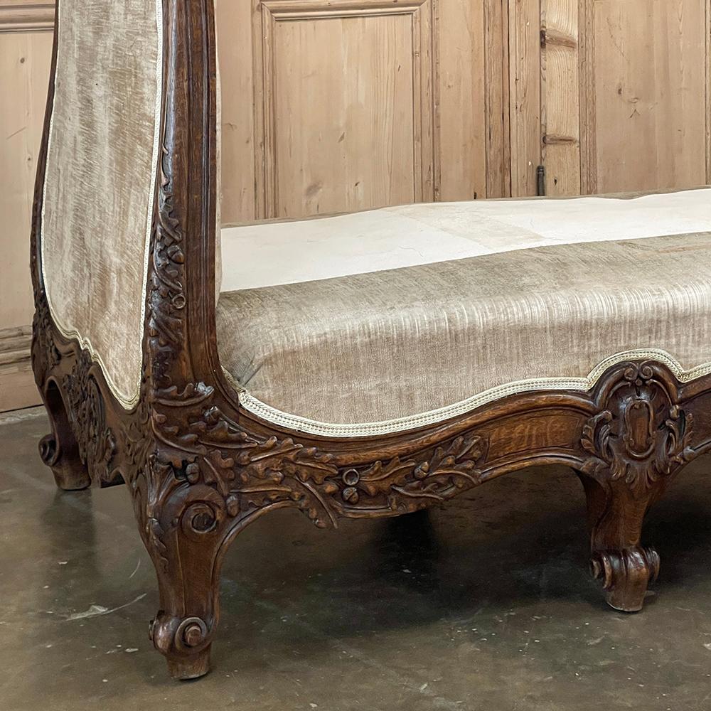 Antique French Louis XV Day Bed ~ Sofa For Sale 3