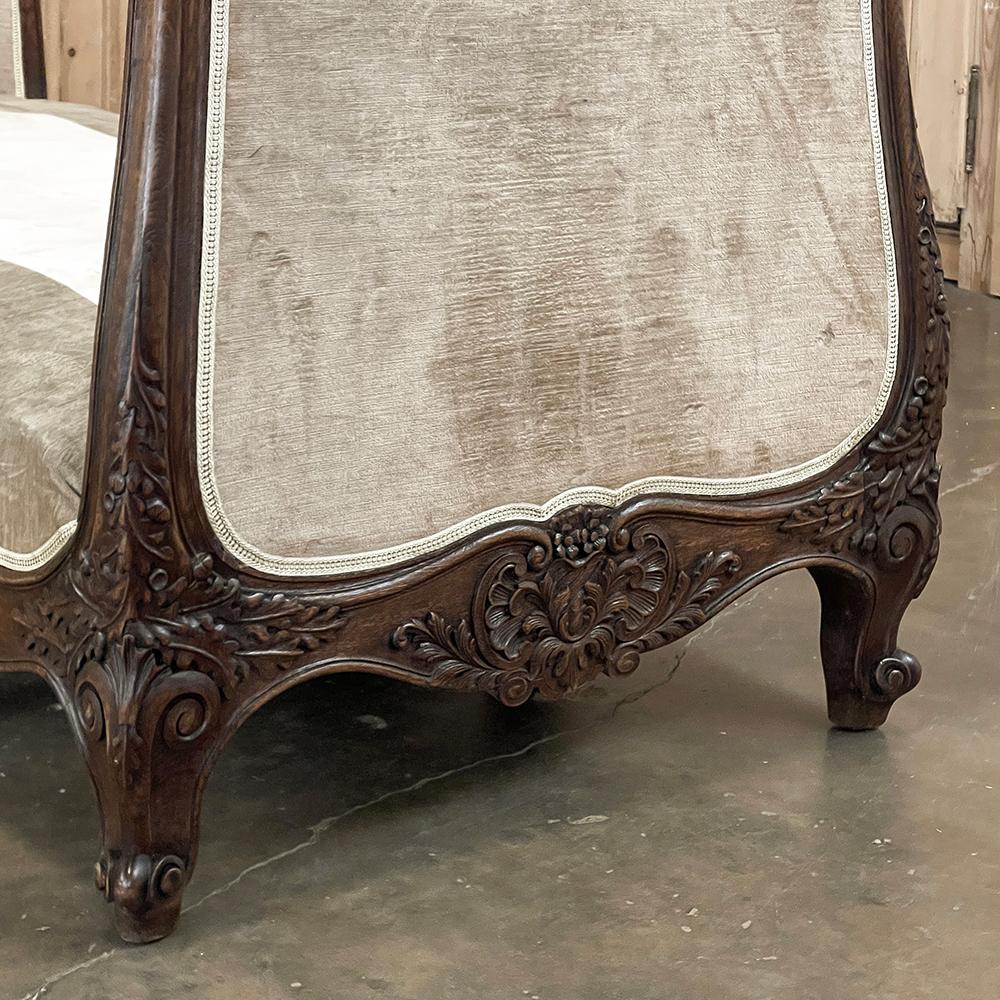 Antique French Louis XV Day Bed ~ Sofa For Sale 10