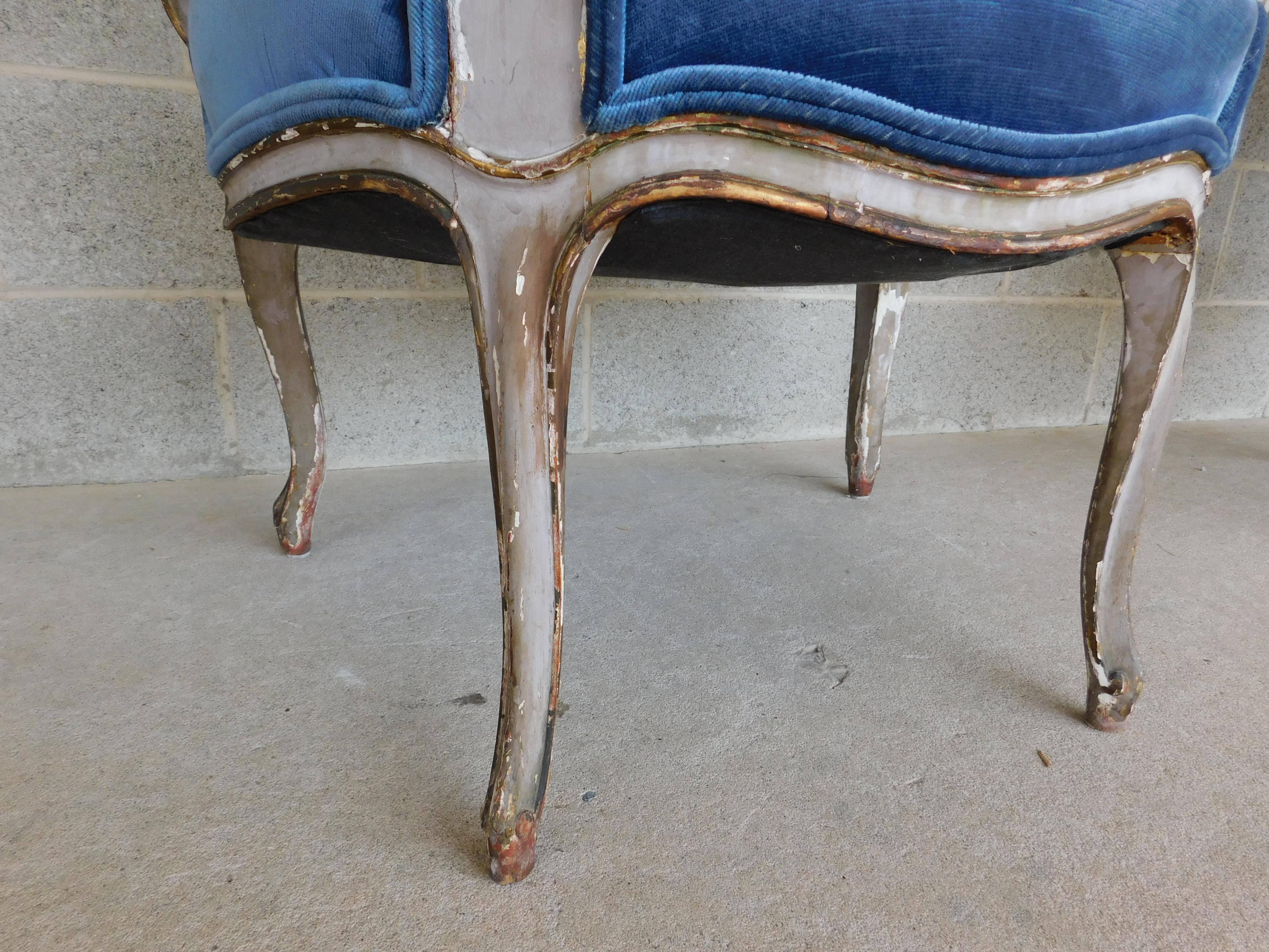 Antique French Louis XV Fauteuil Chairs  For Sale 14