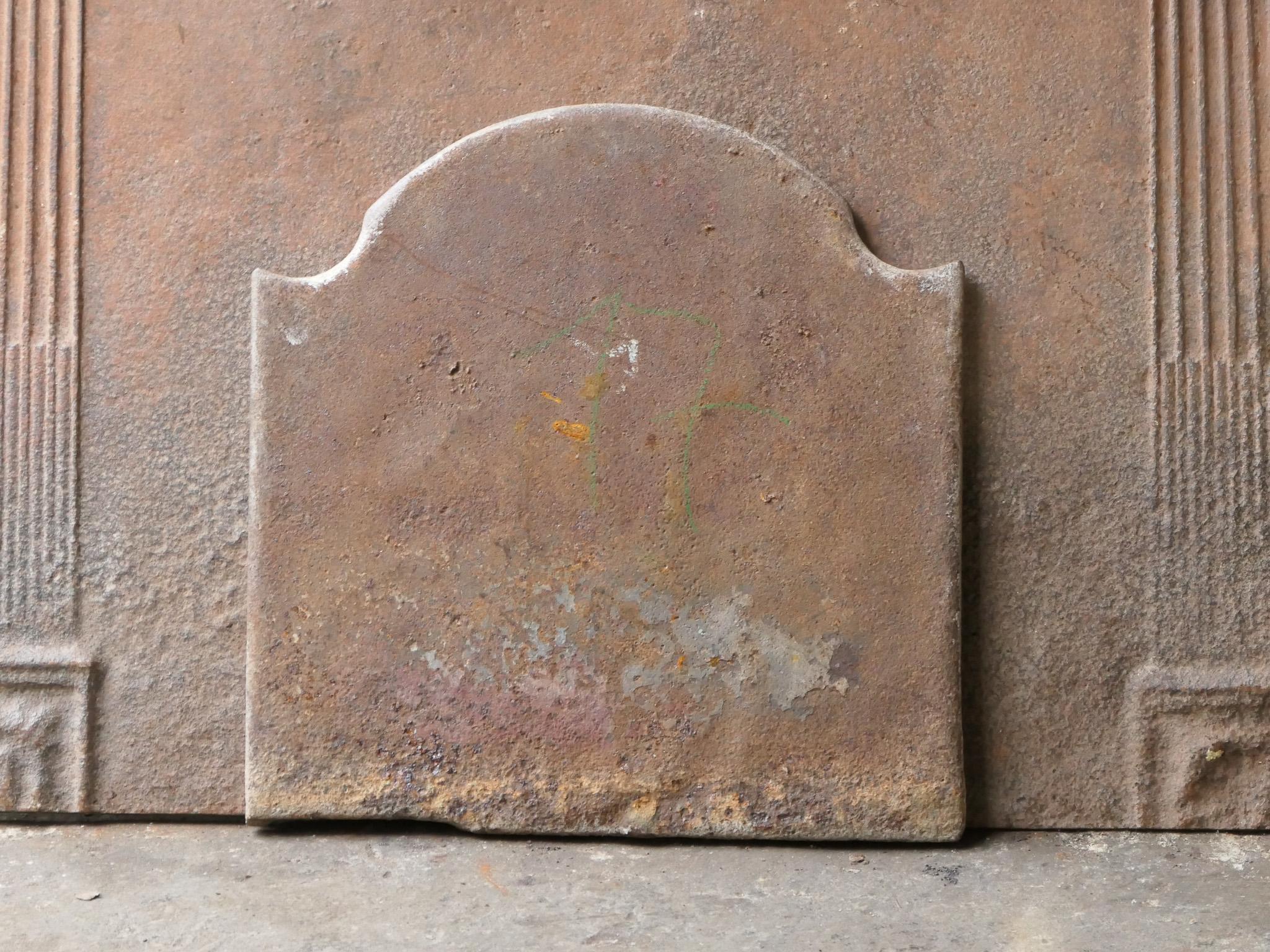Antique French Louis XV Period Fireback / Backsplash, Siglo XVIII 2