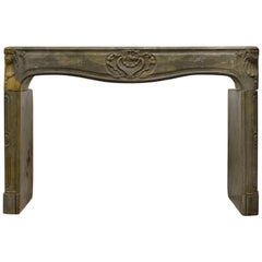 Antique French Louis XV Fireplace Mantel