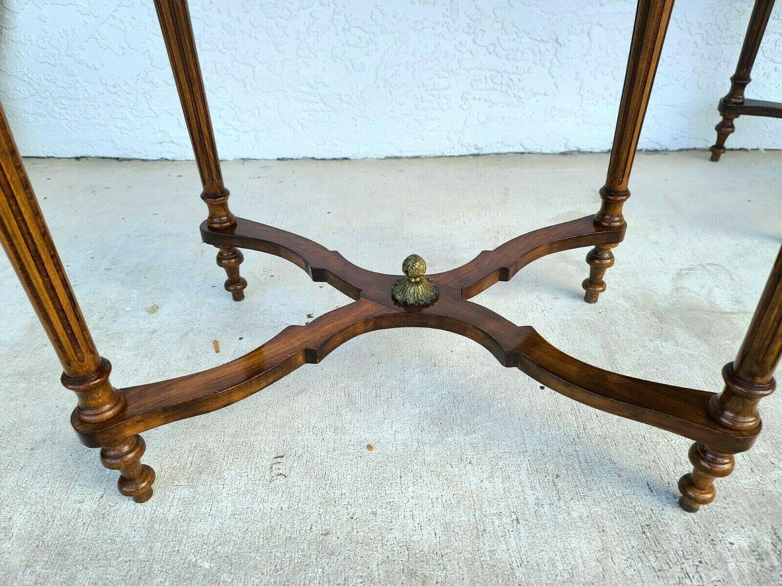 Antique French Louis XV Flip Top Game Card Table with Ormolu Mounts 4