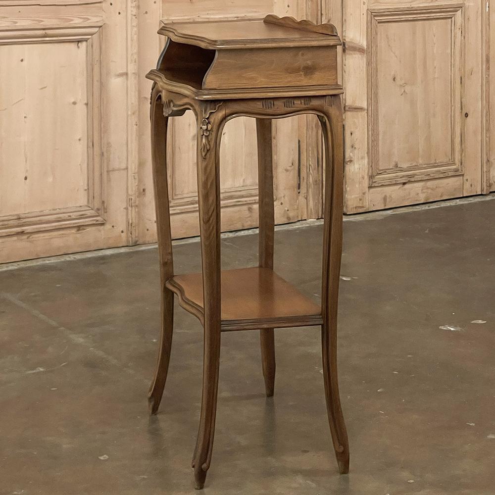 Antique French Louis XV Maple End Table For Sale 7