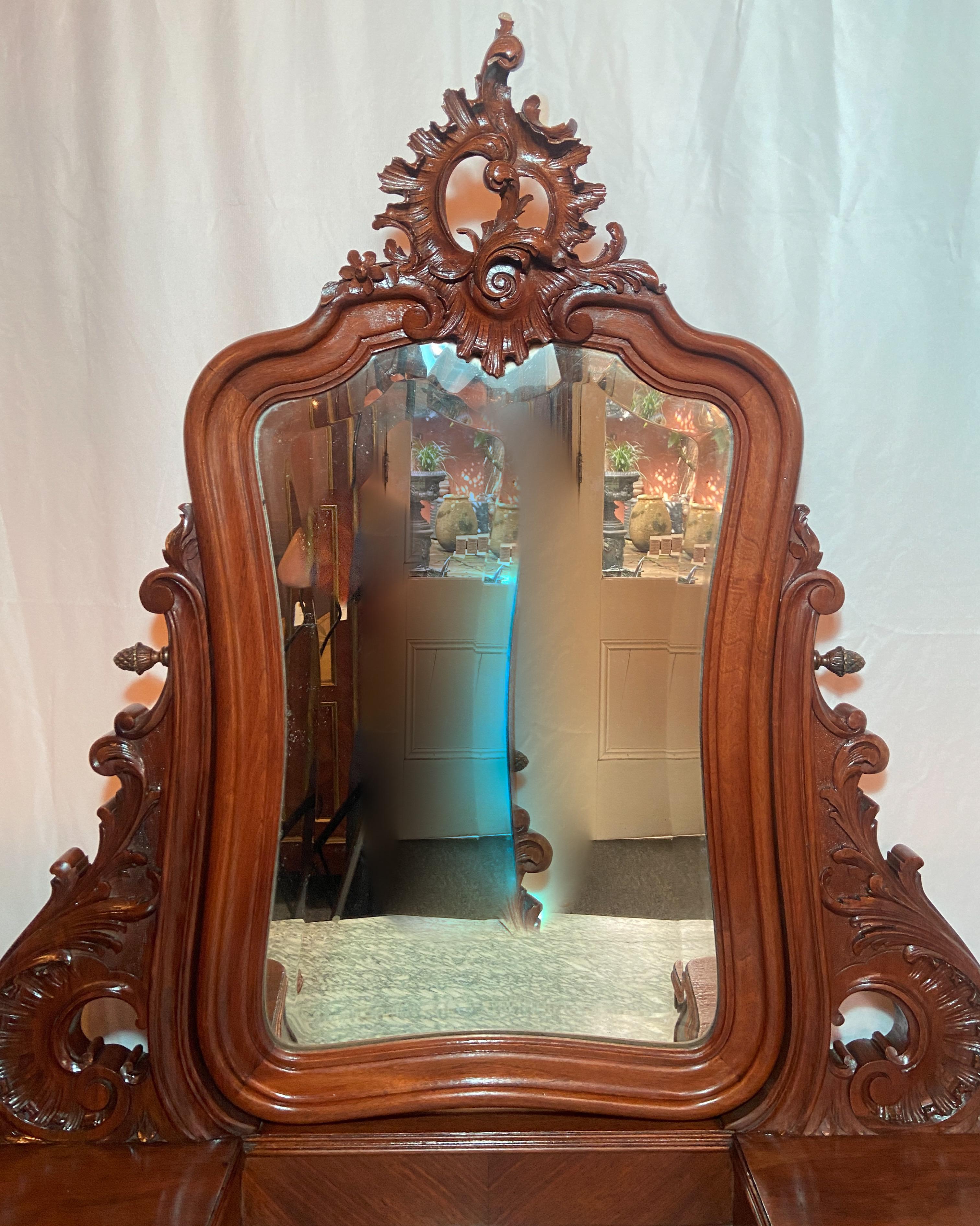 coiffeuse ancienne marbre