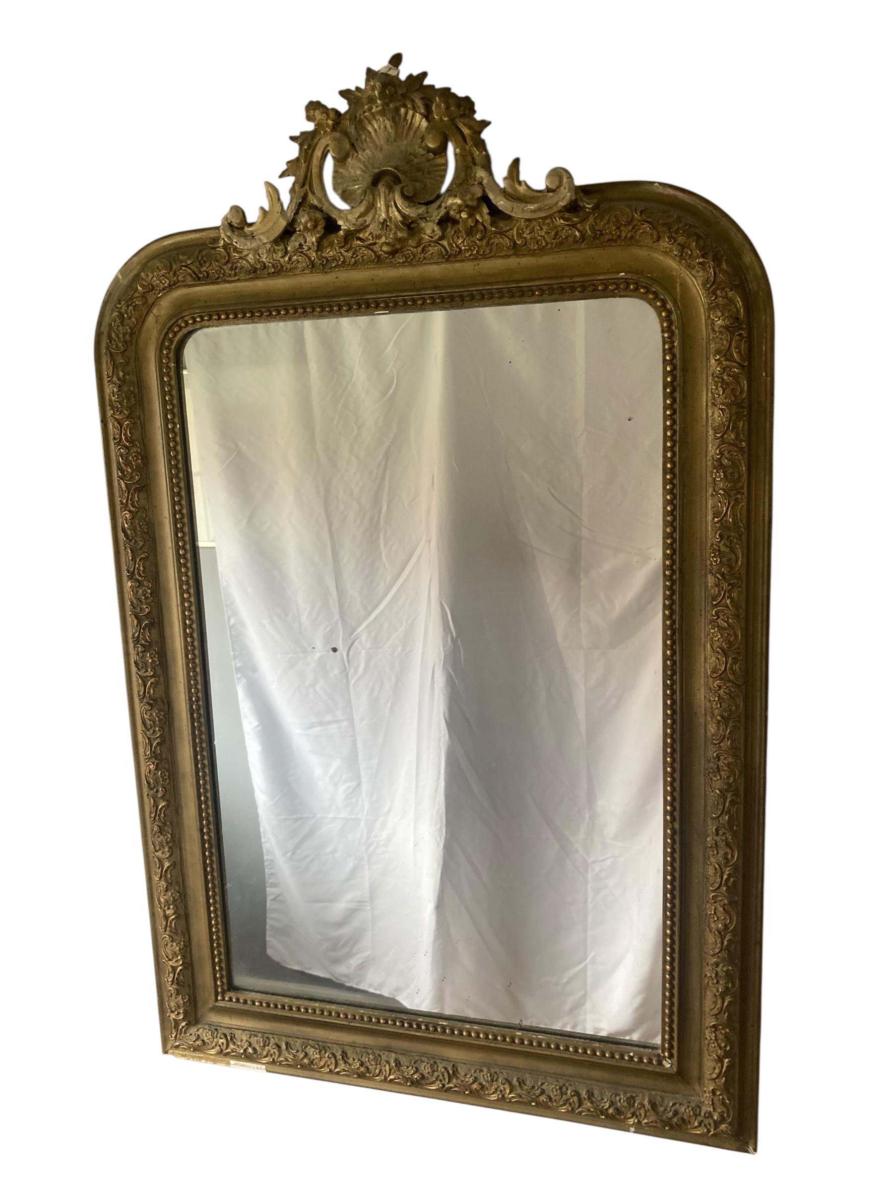 Antiguo espejo francés Luis XV en venta 2