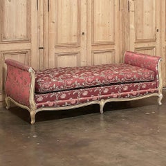 Antique French Louis XV Painted Day Bed ~ Divano