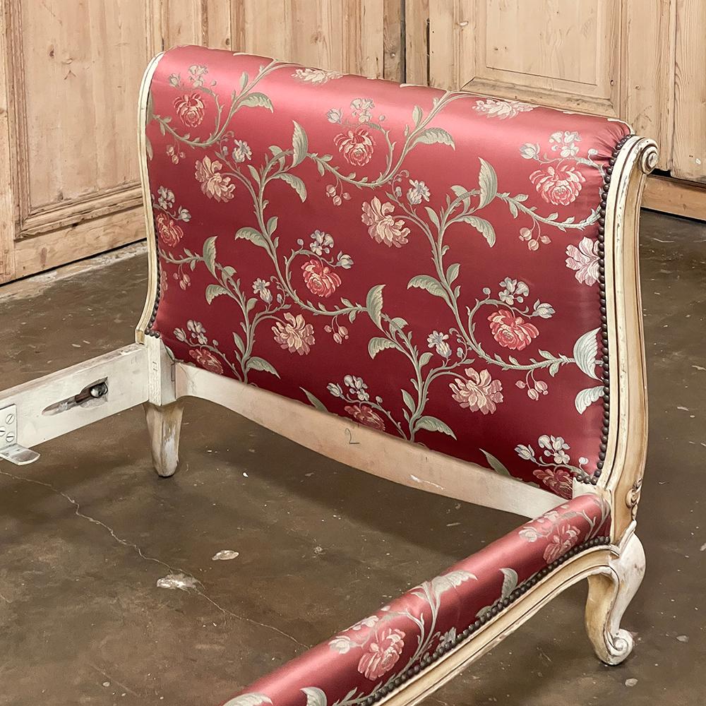 Antique French Louis XV Painted Day Bed ~ Sofa For Sale 14