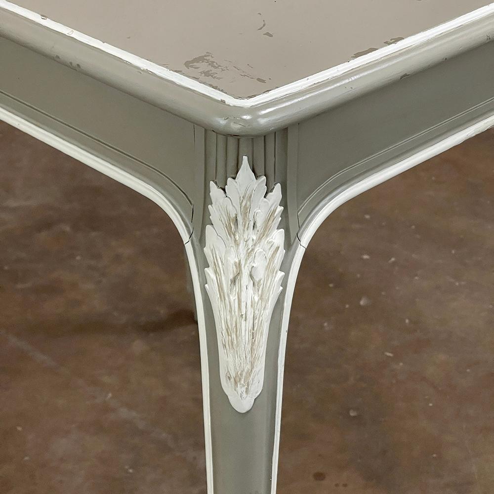 Antique French Louis XV Painted Occasional Table For Sale 9