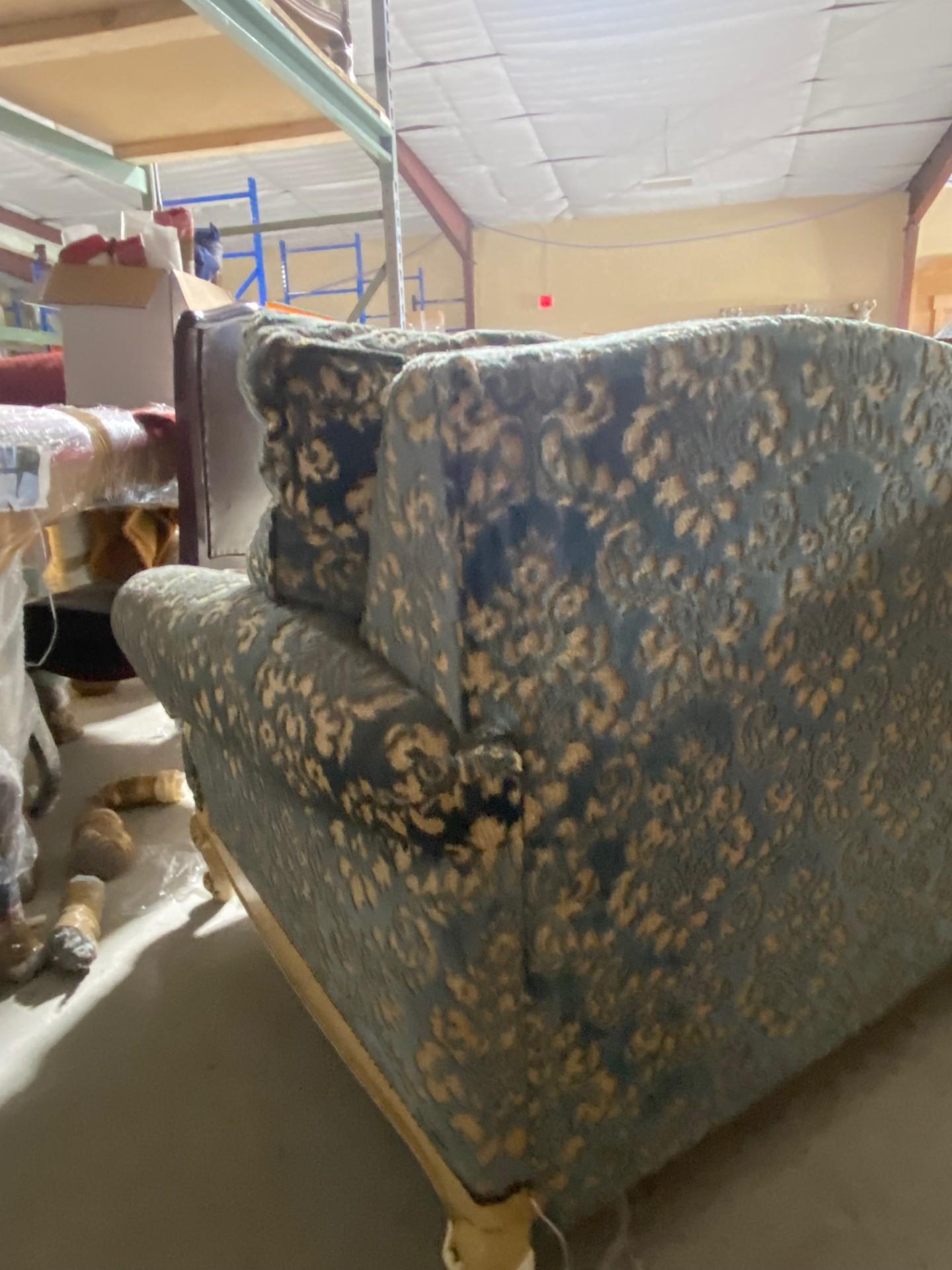 Antique French Louis XV Painted Sofa Bed 3