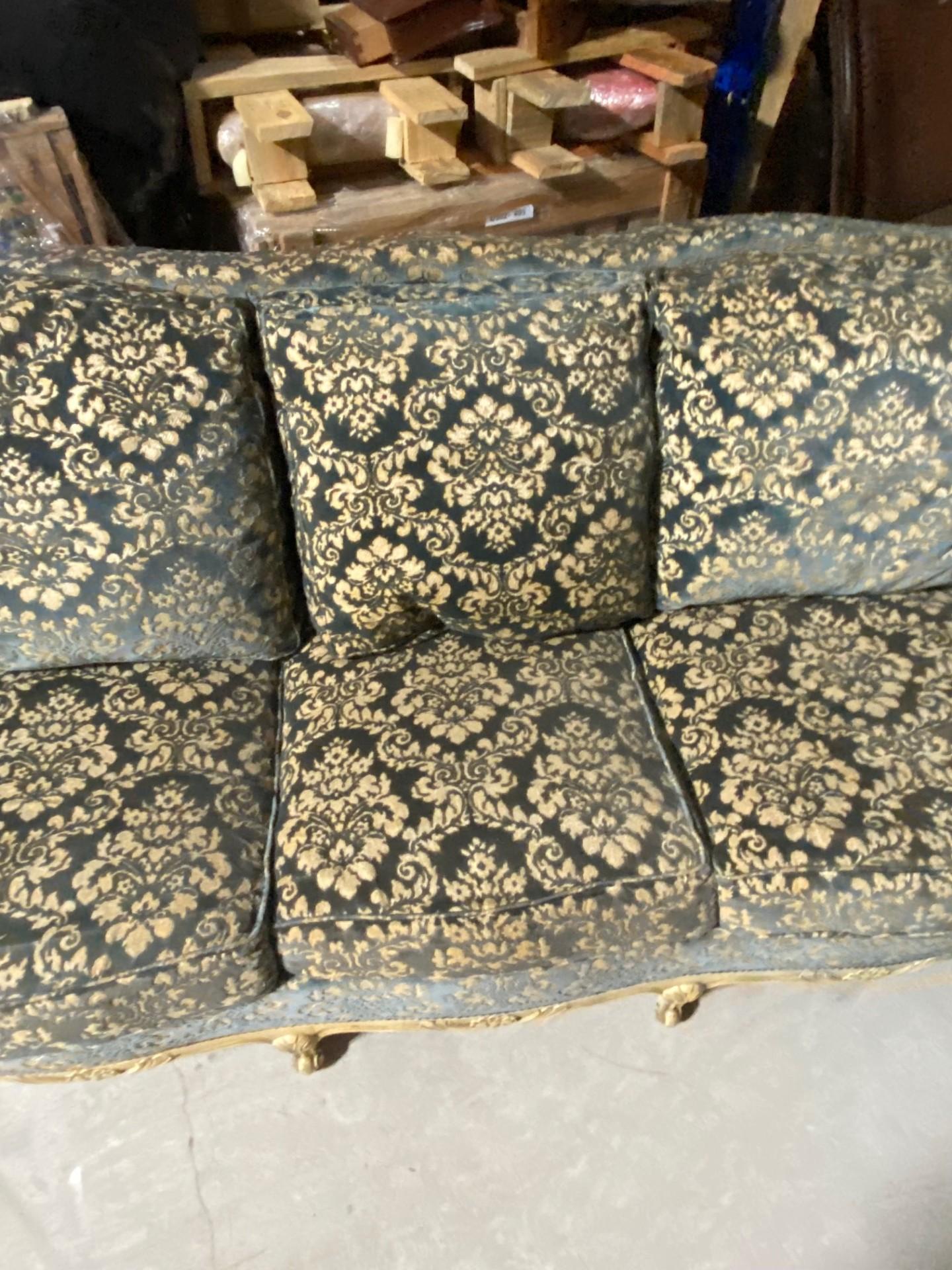 20th Century Antique French Louis XV Painted Sofa Bed