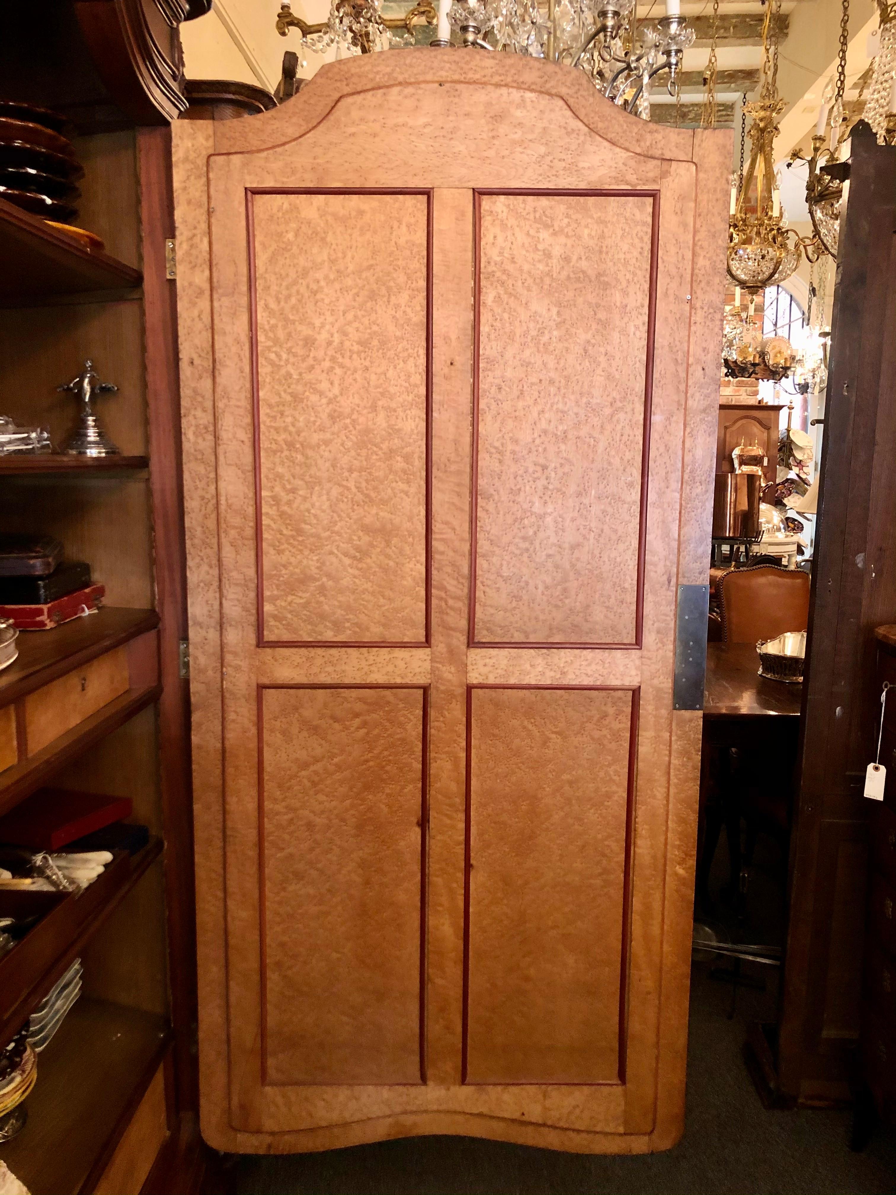 antique armoire with mirror