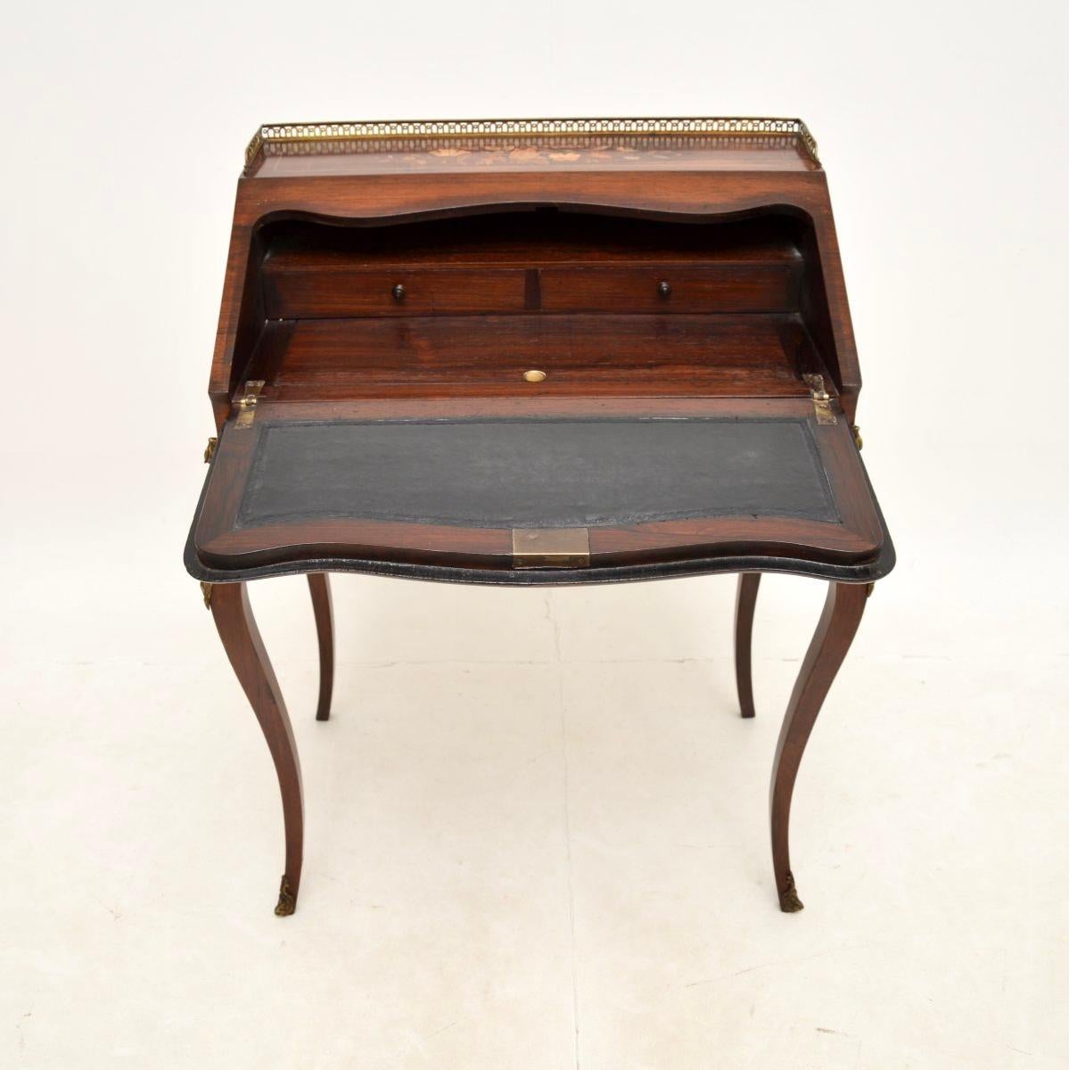 Antique French Louis XV Style Bureau In Good Condition For Sale In London, GB