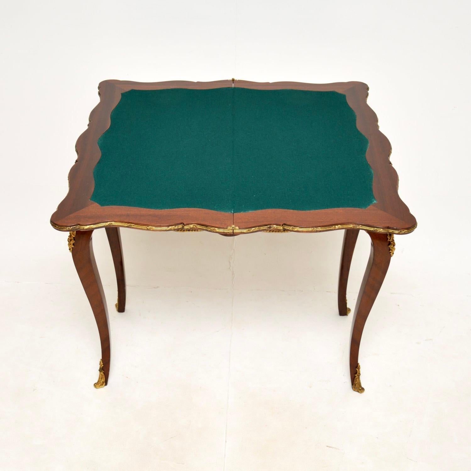 Early 20th Century Antique French Louis XV Style Card / Console Table