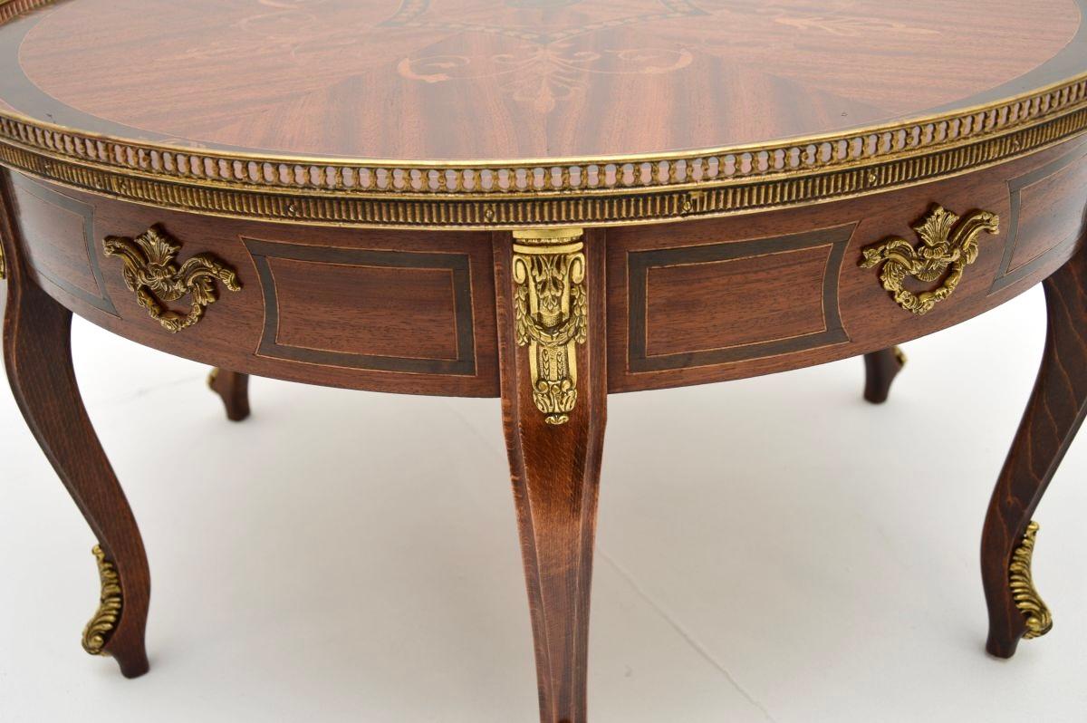 Antique French Louis XV Style Coffee Table For Sale 5