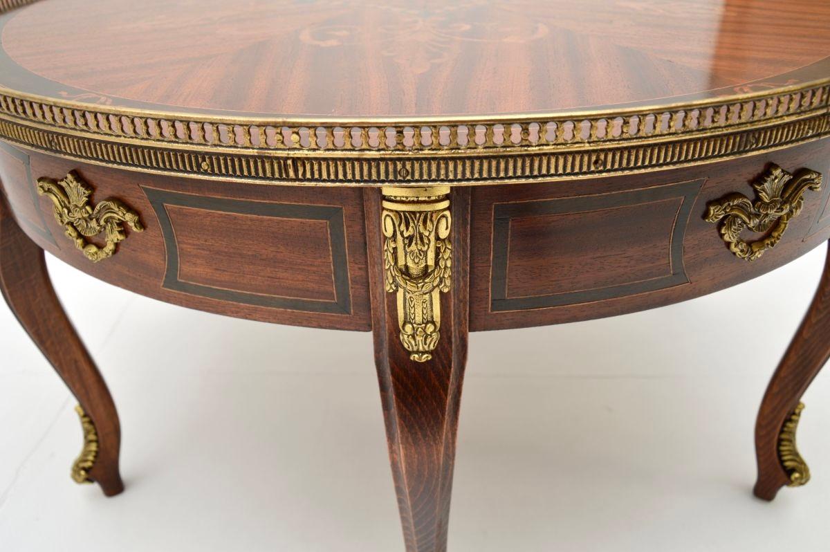 Antique French Louis XV Style Coffee Table For Sale 3