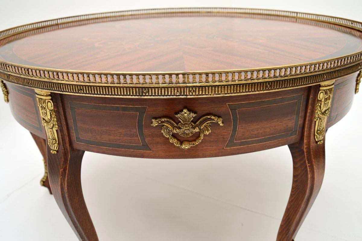 Antique French Louis XV Style Coffee Table For Sale 4