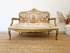 Antique French Louis XV Style Sofa