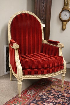 Antique French Louis XVI Bergère
