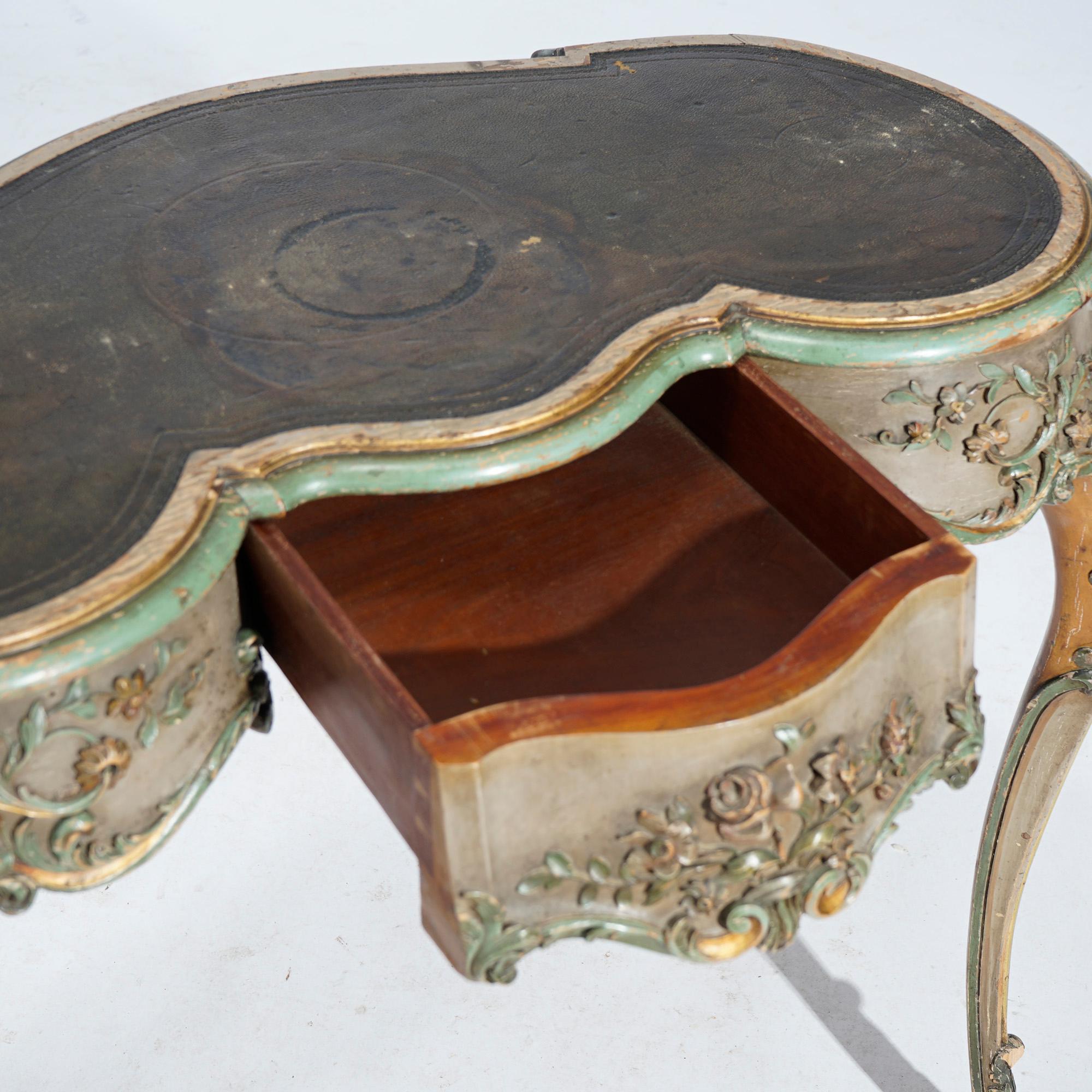 Antique French Louis XVI Boudoir Writing Desk 18th C In Good Condition In Big Flats, NY