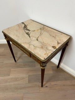 Antique French Louis XVI Bronze Mounted Writing Table