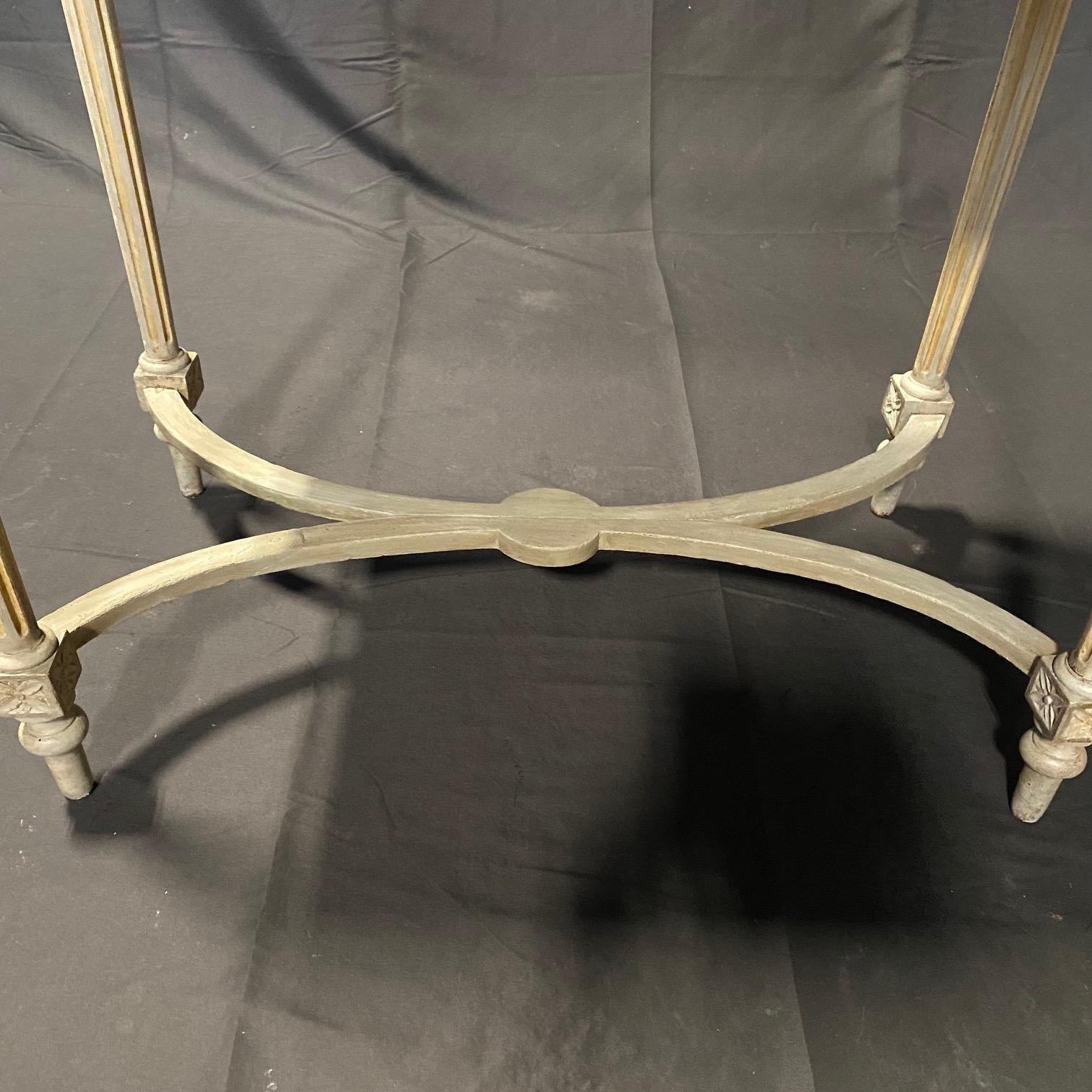 19th Century Antique French Louis XVI Center, Side Table or End Table with Gorgeous Marble 