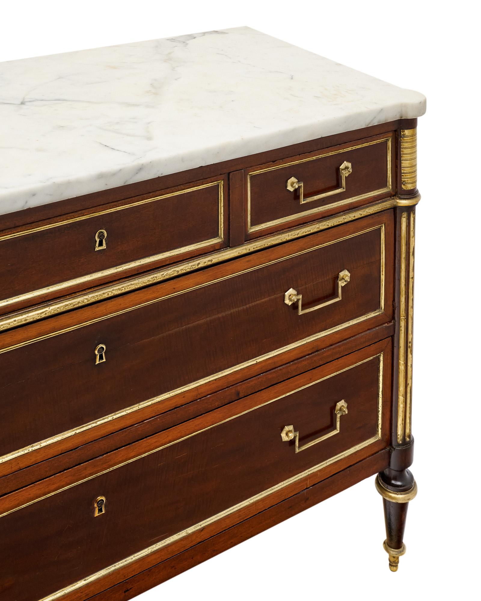 Francese Antique French Louis XVI Chest in vendita