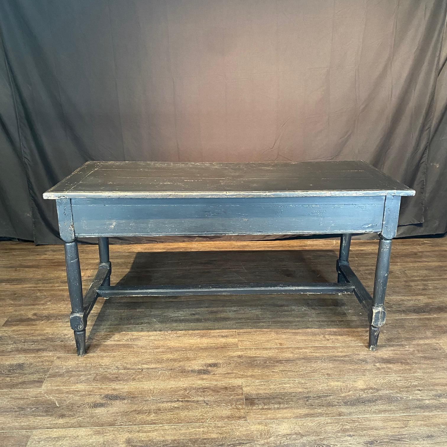 Antique French Louis XVI Schreibtisch, Konsole, oder Kücheninsel im Angebot 7