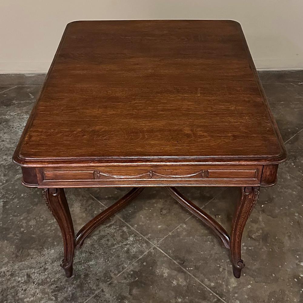 Antique French Louis XVI Desk ~ Library Table ~ Dining Table For Sale 4