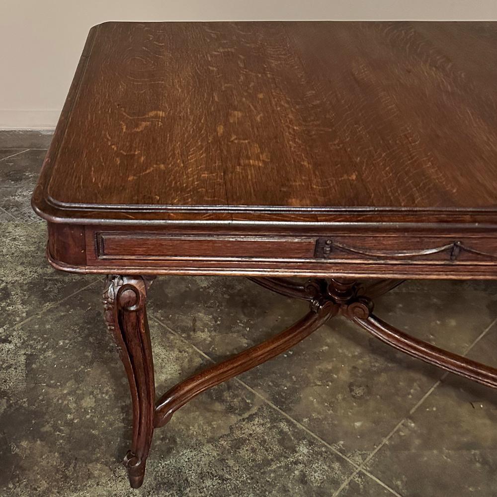 Antique French Louis XVI Desk ~ Library Table ~ Dining Table For Sale 5