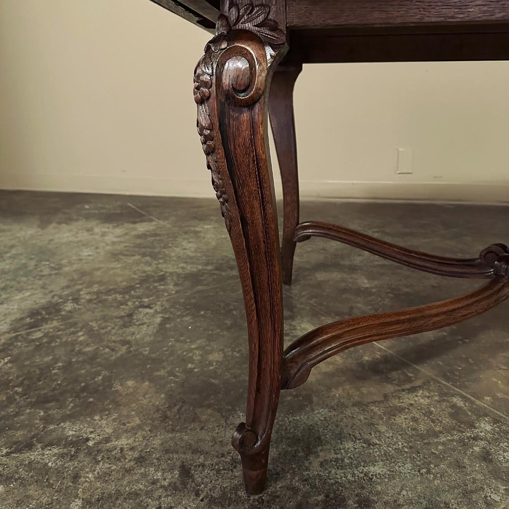 Antique French Louis XVI Desk ~ Library Table ~ Dining Table For Sale 7