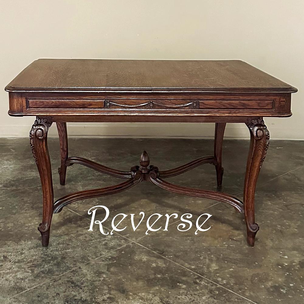 Antique French Louis XVI Desk ~ Library Table ~ Dining Table For Sale 3